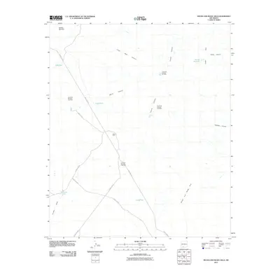 2010 Map of Rough and Ready Hills, 2010 Print