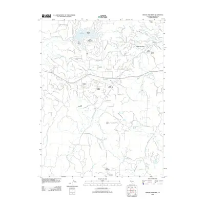 2012 Map of Rough And Ready, 2012 Print