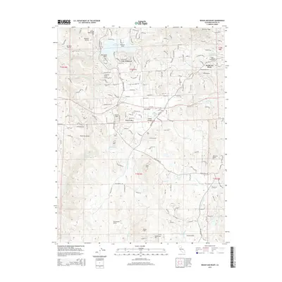 2015 Map of Rough And Ready, 2015 Print