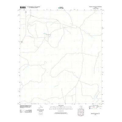 2010 Map of Rough Canyon SE, 2010 Print
