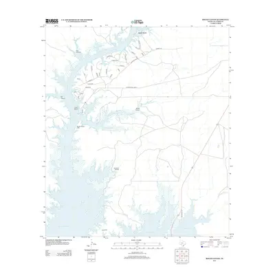 2013 Map of Rough Canyon, 2013 Print