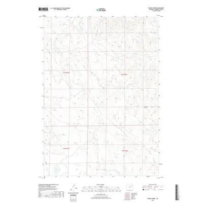 2017 Map of Rough Creek, 2017 Print