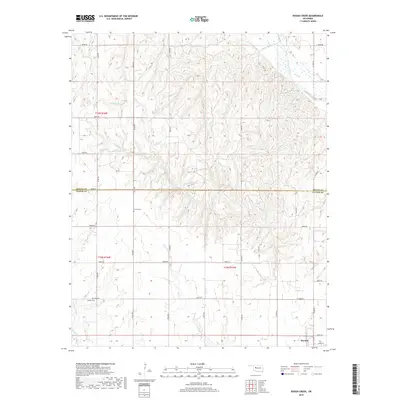 2018 Map of Rough Creek, 2018 Print