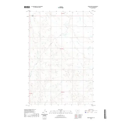 2020 Map of Rough Creek NE, 2020 Print