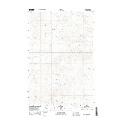 2017 Map of Rough Creek SE, 2017 Print