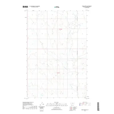 2020 Map of Rough Creek SW, 2020 Print
