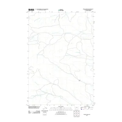 2011 Map of Rough Draw, 2011 Print
