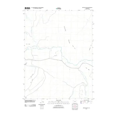 2010 Map of Rough Gulch, 2010 Print