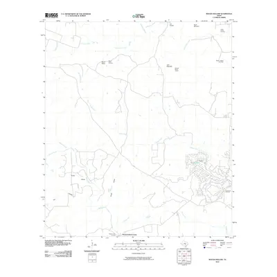 2010 Map of Rough Hollow, 2010 Print