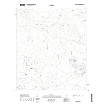 2019 Map of Rough Hollow, 2019 Print