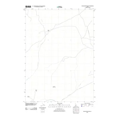 2010 Map of Rough Mountain, 2010 Print