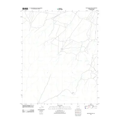 2011 Map of Rough Rock NW, 2011 Print