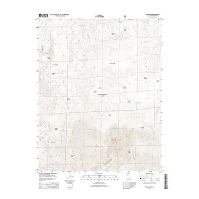 2015 Map of Rough Spur, 2015 Print