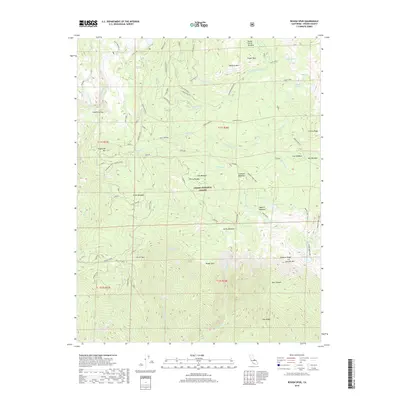 2018 Map of Rough Spur, 2018 Print