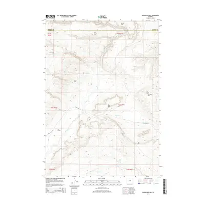 2015 Map of Roughlock Hill, 2015 Print