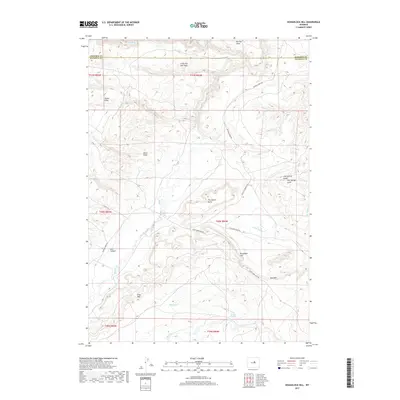 2017 Map of Roughlock Hill, 2017 Print