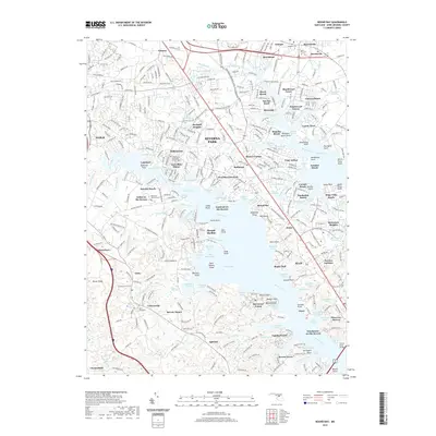 2019 Map of Round Bay, 2019 Print