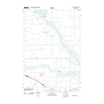2010 Map of Round Bluff, 2010 Print
