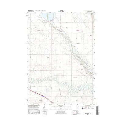 2016 Map of Round Bluff, 2016 Print