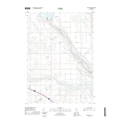 2018 Map of Round Bluff, 2018 Print