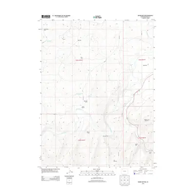 2013 Map of Round Bottom, 2013 Print