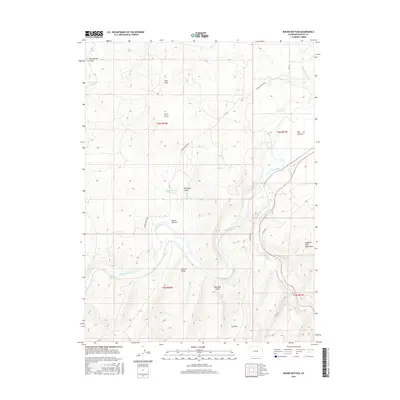 2016 Map of Round Bottom, 2016 Print