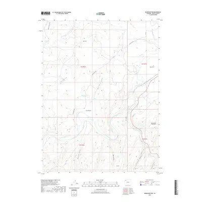 2019 Map of Round Bottom, 2019 Print