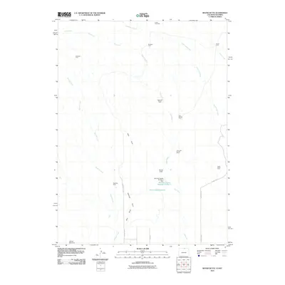 2010 Map of Round Butte, 2010 Print