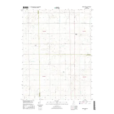 2016 Map of Round Grove, 2016 Print