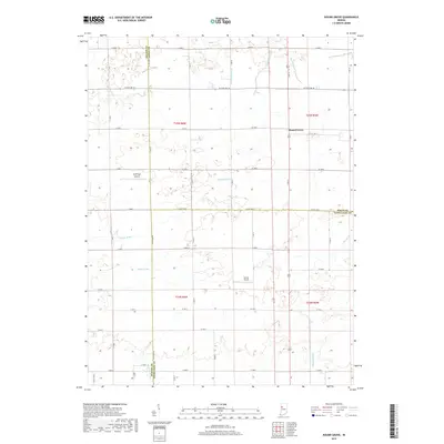 2019 Map of Round Grove, 2019 Print