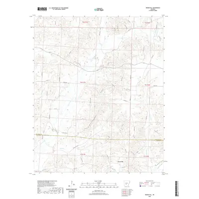 2020 Map of Round Hill, 2020 Print
