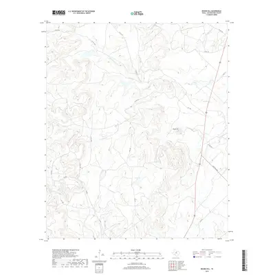 2019 Map of Round Hill, 2019 Print