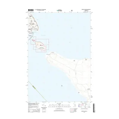 2014 Map of Round Island, 2014 Print
