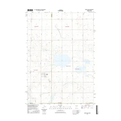 2016 Map of Round Lake, 2016 Print
