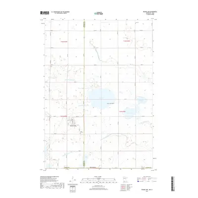 2019 Map of Round Lake, 2019 Print