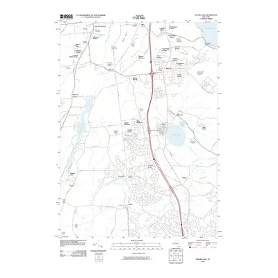2010 Map of Round Lake, 2010 Print