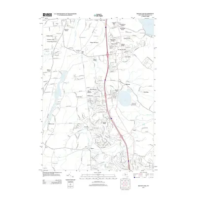 2013 Map of Round Lake, 2013 Print