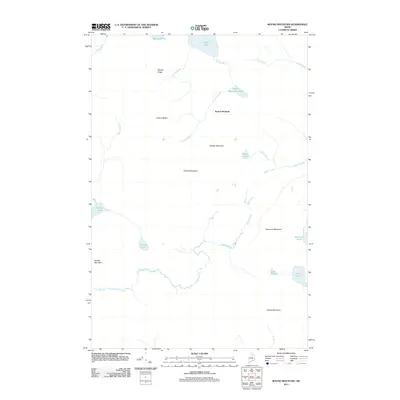 2011 Map of Round Mountain, 2011 Print