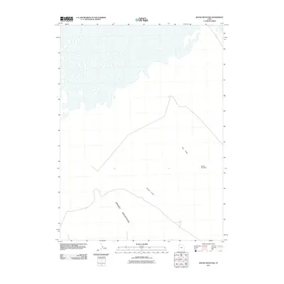 2011 Map of Round Mountain, 2011 Print