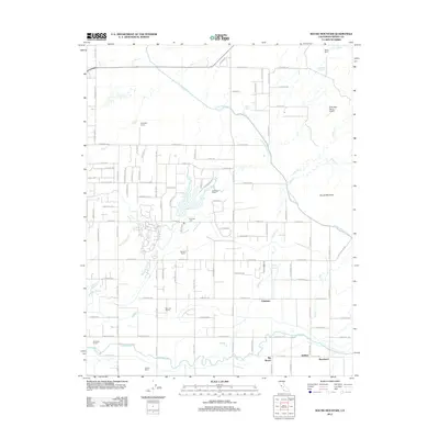 2012 Map of Round Mountain, 2012 Print