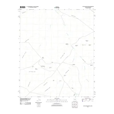 2010 Map of Round Mountain, 2010 Print