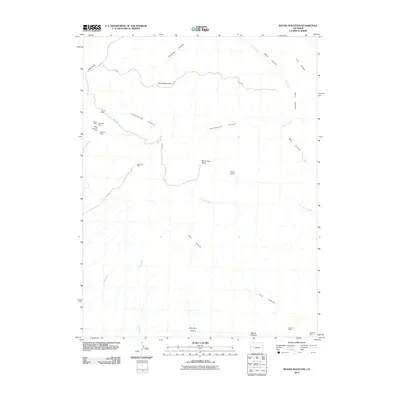 2010 Map of Round Mountain, 2010 Print