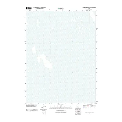 2011 Map of Round Mountain NW, 2011 Print