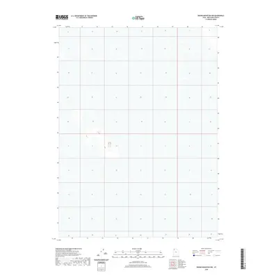 2020 Map of Round Mountain NW, 2020 Print