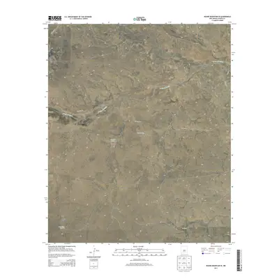 2013 Map of Round Mountain SE, 2013 Print