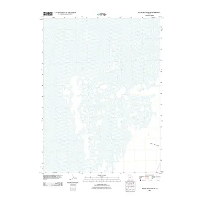 2011 Map of Round Mountain SW, 2011 Print