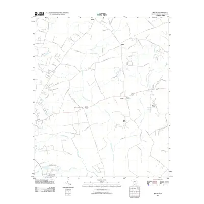 2011 Map of Round O, 2011 Print