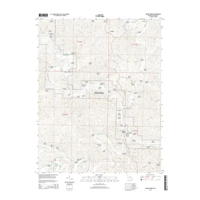 2015 Map of Round Spring, 2015 Print