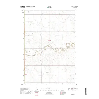 2020 Map of Round Top, 2020 Print