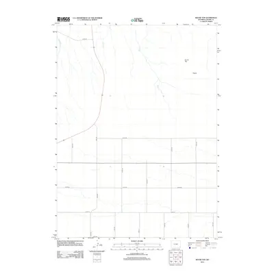 2012 Map of Round Top, 2012 Print